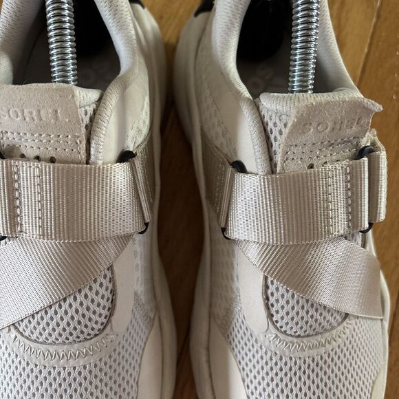 Sorel Kinetic Women's 8.5 Renegade Strap Sneakers Shoes White Walking - Picture 10 of 12